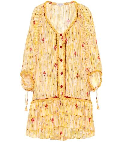 Poupette St Barth Poncho Bobo Cotton Cover-up