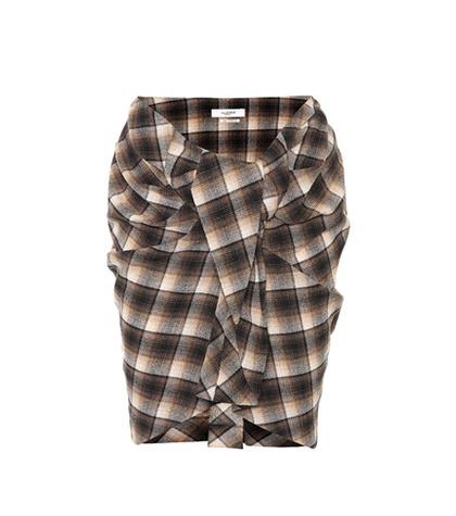 Isabel Marant, Toile Placid Plaid Wool-blend Skirt