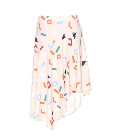 Edit Printed Crêpe Skirt