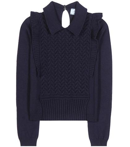 Prada Knitted Wool Sweater