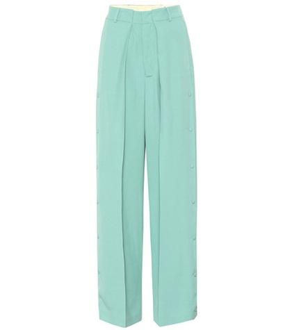 Marni Bertilla Crêpe Wide-leg Pants