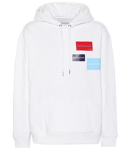 Calvin Klein Jeans Printed Cotton-blend Hoodie