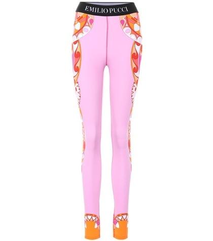Emilio Pucci Beach Printed Leggings