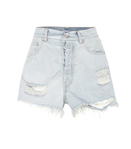 Unravel High-rise Denim Shorts