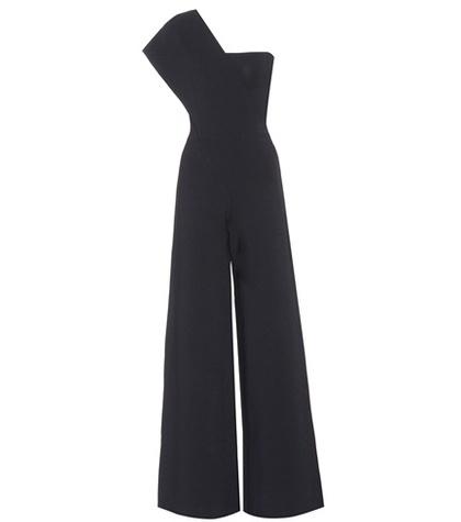 Stella Mccartney One-shoulder Crêpe Jumpsuit