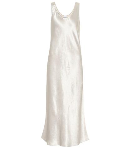 Max Mara Talete Satin Dress