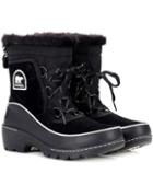 Sorel Torino Leather And Suede Snow Boots
