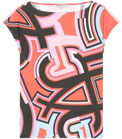 Emilio Pucci Silk-blend Blouse