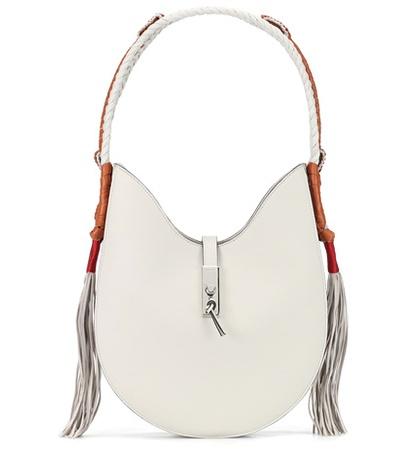 Stella Mccartney Ghianda Bullrope Hobo Small Leather Shoulder Bag