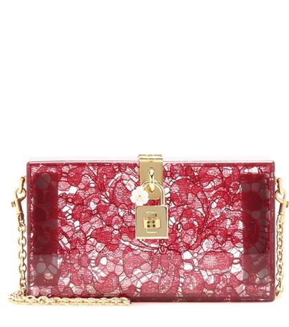 Dolce & Gabbana Dolce Box Embellished Clutch