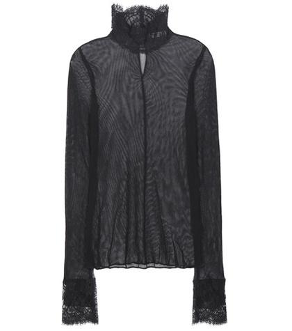 Dorothee Schumacher Feminine Energy Cotton Mesh Top