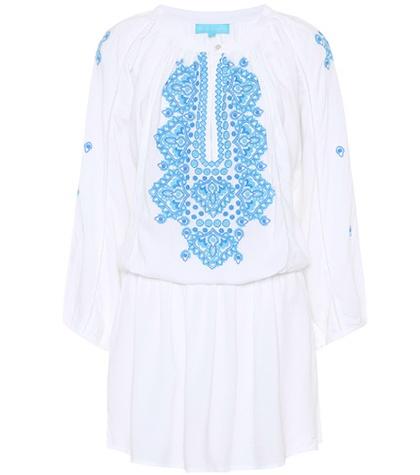 Melissa Odabash Nadja Embroidered Dress