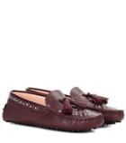 Tory Burch Gommino Studded Leather Loafers