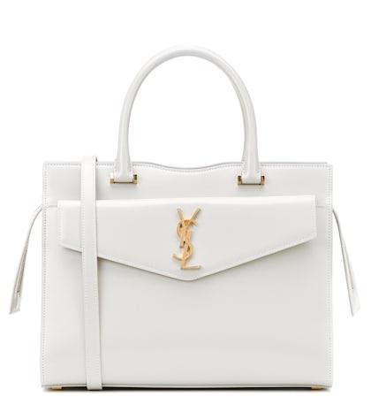Saint Laurent Uptown Medium Leather Tote