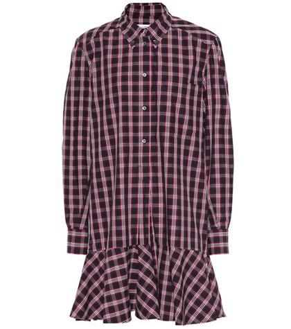 Isabel Marant, Toile Ondria Plaid Cotton Shirt Dress