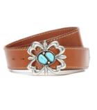 Alanui Embellished Leather Belt