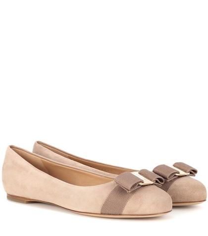 Roksanda Varina Suede Ballerinas