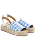 Dolce & Gabbana Checked Espadrilles