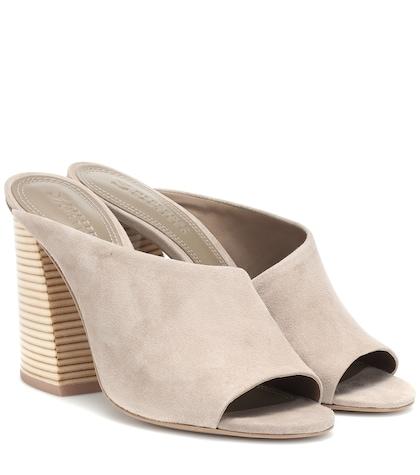 Jardin Des Orangers Izar Suede Mules