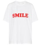 Victoria Victoria Beckham Printed Cotton T-shirt