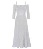Alexander Mcqueen Off-the-shoulder Knitted Dress