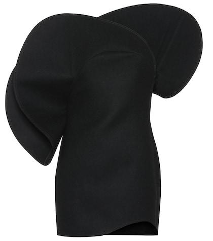 Saint Laurent Wool Minidress