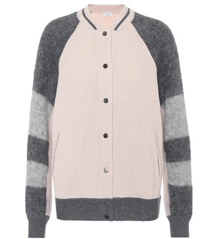 Brunello Cucinelli Striped Cashmere Cardigan