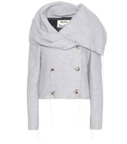 Acne Studios Alton Blanket Wool-blend Jacket