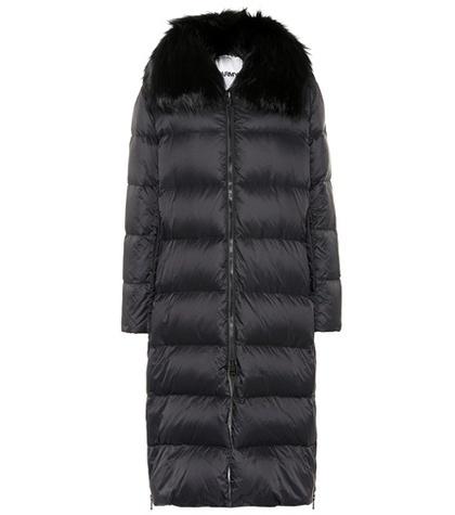 Tod's Fur-trimmed Down Jacket
