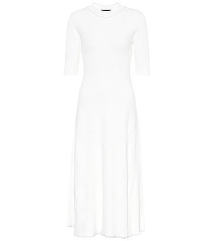 Proenza Schouler Ribbed Knit Midi Dress