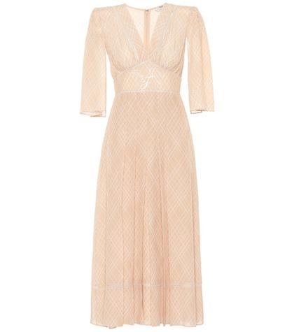 Fendi Silk Crêpe Midi Dress