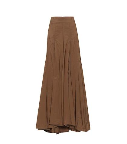 Brunello Cucinelli Silk-blend Maxi Skirt