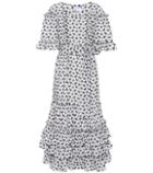 Balenciaga January Embroidered Cotton Dress