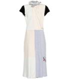 Balenciaga Cotton Jersey Midi Dress