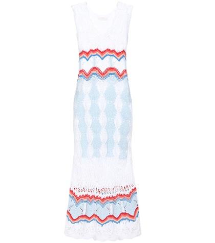 Peter Pilotto Knitted Cotton-blend Dress
