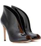 Balmain Vamp Patent Leather Sandals