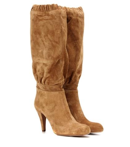 Chlo Lena Suede Knee-high Boots