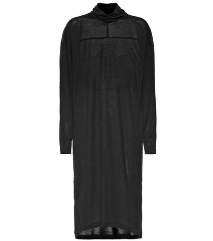 Acne Studios Oversized Jersey Turtleneck Dress