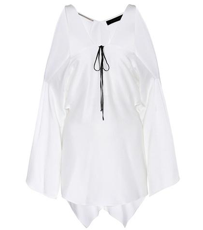 Roland Mouret Marcus Crêpe Top