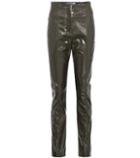 Acne Studios Tugi Vinyl High-waisted Trousers