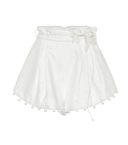 3x1 Corsage Bauble Linen Shorts