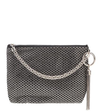 Jimmy Choo Callie Embellished Leather Clutch