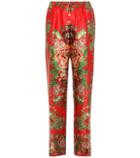 Blaz Milano Etere Printed Silk Trousers