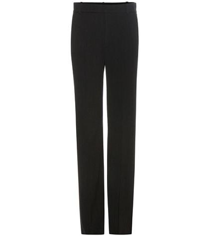 Vince Wool And Cotton-blend Trousers