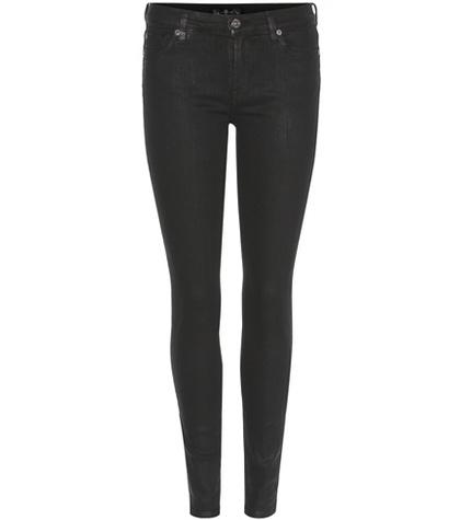7 For All Mankind The Skinny Coated Jeans