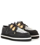 Isabel Marant, Toile Leather Platform Brogues