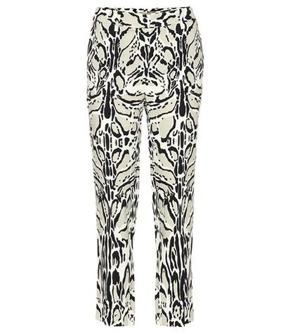 Roberto Cavalli Printed Crêpe Pants