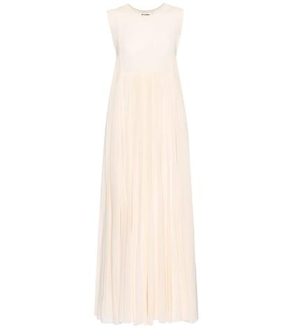Jil Sander Crêpe Midi Dress
