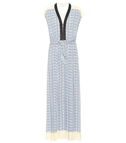 Balenciaga Paisley Crêpe Maxi Dress