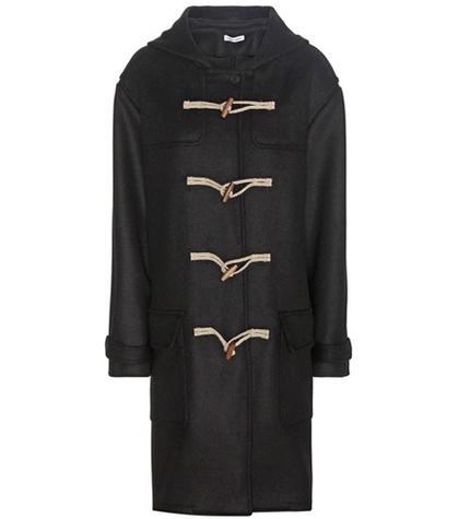 Roger Vivier Wool-blend Duffle Coat